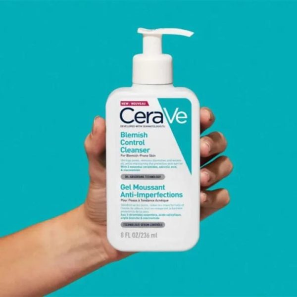 Cera Ve Blemish Control Face Cleanser For Blemish-prone Skin With 2% Salicylic Acid & Niacinamide For Blemish-prone Skin