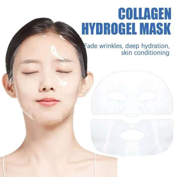 Collagen Face Mask Deep Moisturizing Protein Hydragel Soft Mask | Collagen Filler Collagen Instant Facial Mask