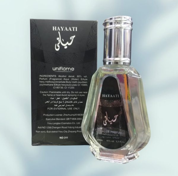 Hayaati Perfume Eau De Parfum – Fresh For Men – 50ml | Best Quality Unisex Perfume